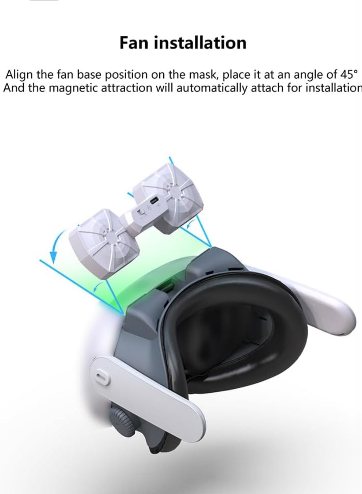 VR Air Circulation CING Fan Replment F for Quest 3 - Online Swap Meet