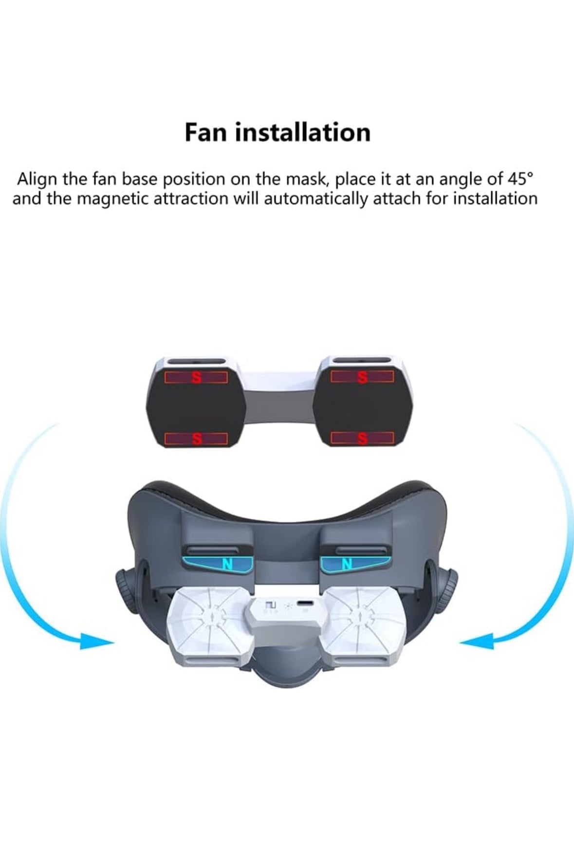 VR Air Circulation CING Fan Replment F for Quest 3 - Online Swap Meet