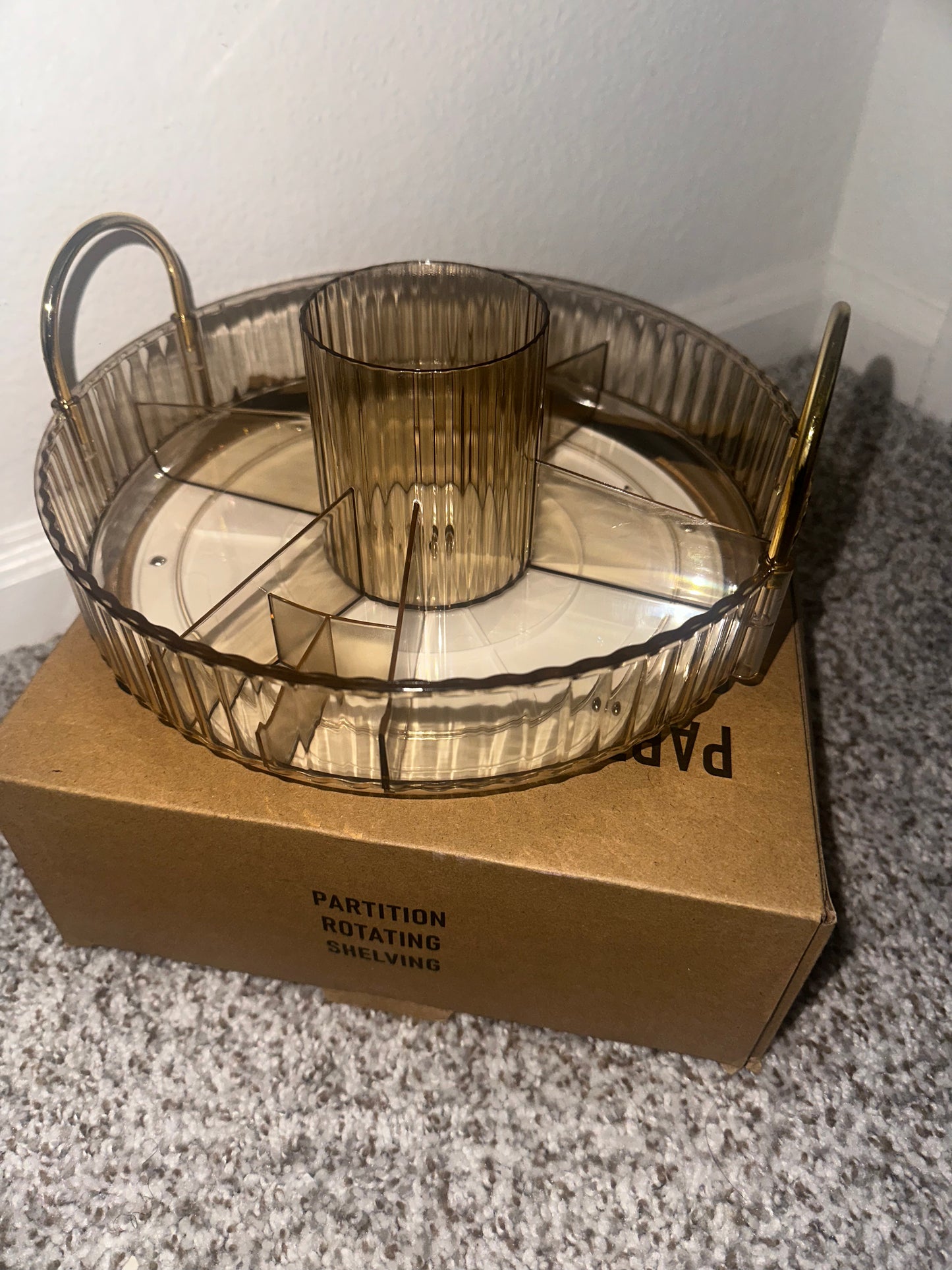 Weidace 360 Rotating Makeup Organizer - Online Swap Meet