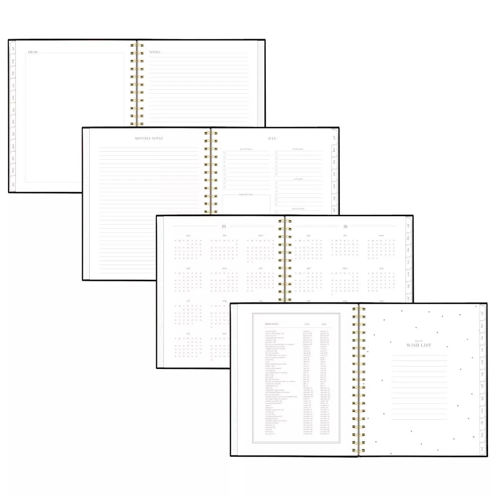 Sugar Paper Essentials Hardcover Planner (July 2025-June 2026) - Online Swap Meet