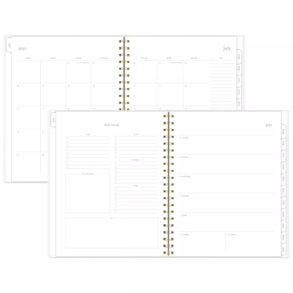 Sugar Paper Essentials Hardcover Planner (July 2025-June 2026) - Online Swap Meet