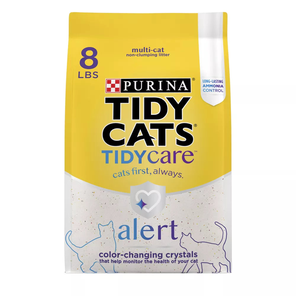 Purina Tidy Cats Care Alert Cat & Kitty Litter with pH Health Detection - 8lbs - Online Swap Meet