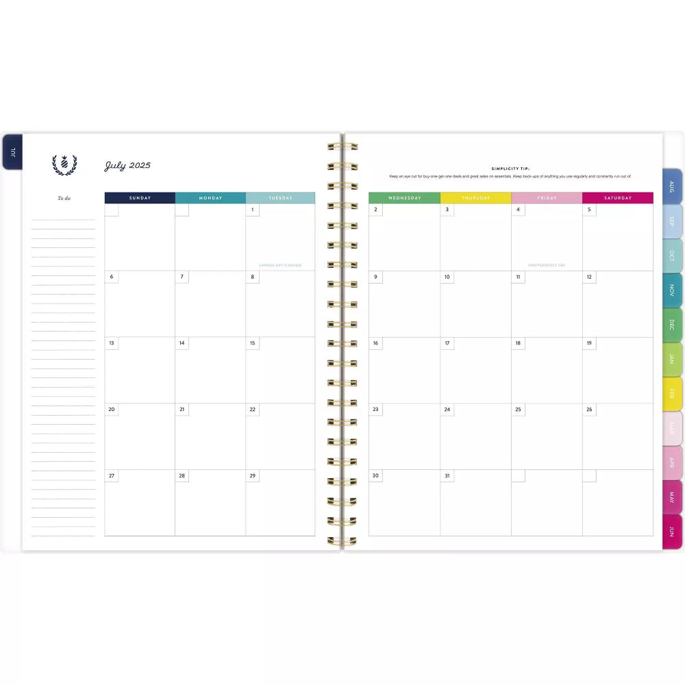 Emily Ley for At-A-Glance Weekly/Monthly Planner 3/4"x9-3/8"x11" - Online Swap Meet